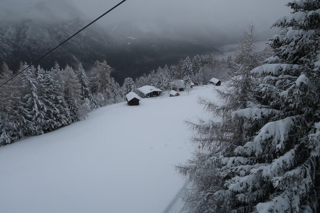 Aus der unteren Sesselbahn