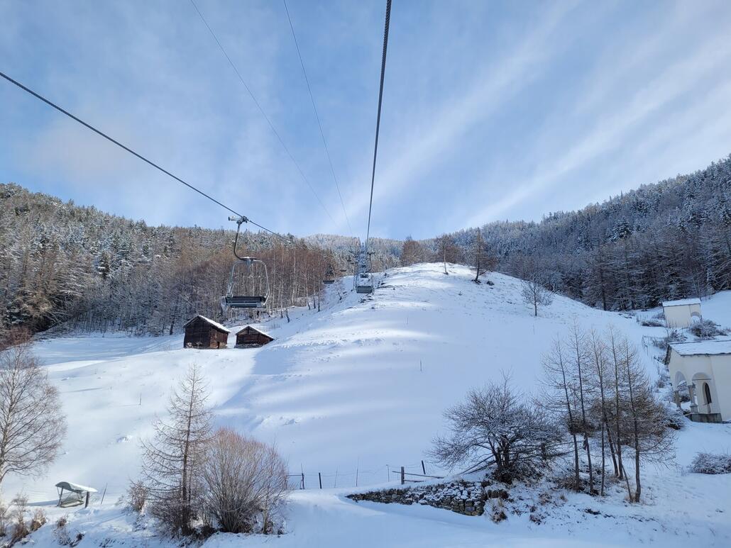 Auffahrt in der 2KSB. War seltsamerweise auf sehr schnell gestellt.