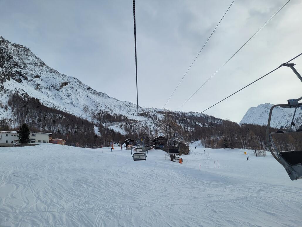 Ankunft auf dem Plateau