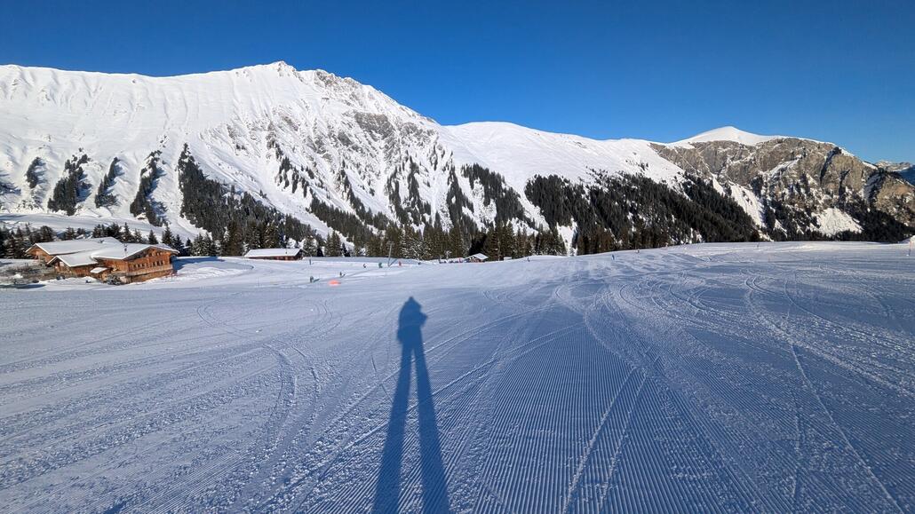 Wieder oben mit der Sesselbahn