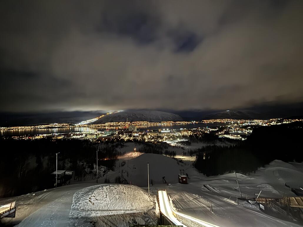 Blick von der mittleren Schanze