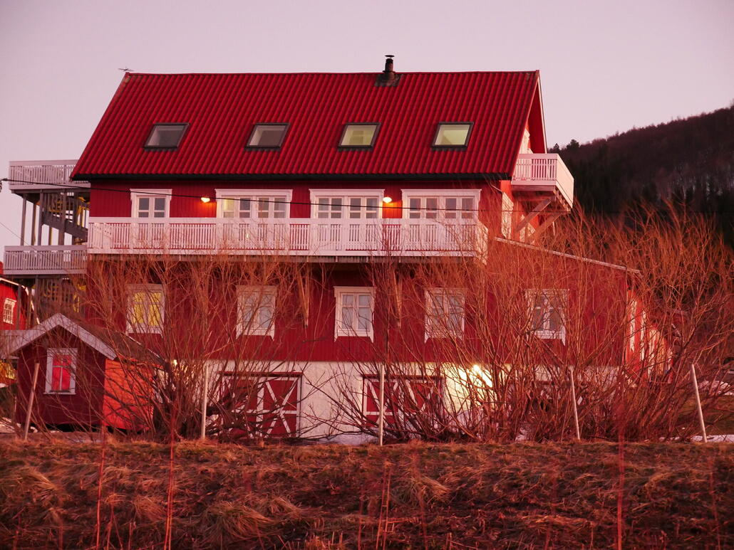 In der unteren Etage ist unsere Ferienwohnung