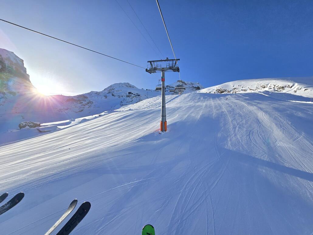 Traumbedingungen am Morgen an der KSB Morenia