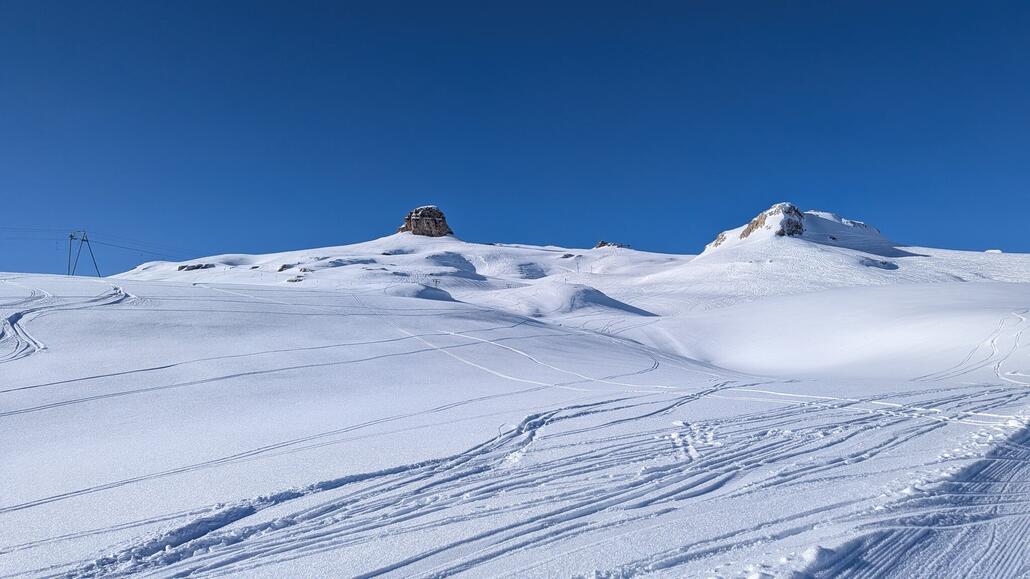 Schade dass der dritte Schlepplift gar nicht in Betrieb ist im Winter, er hätte als einziger der Schlepplifte eine etwas steilere Abfahrt