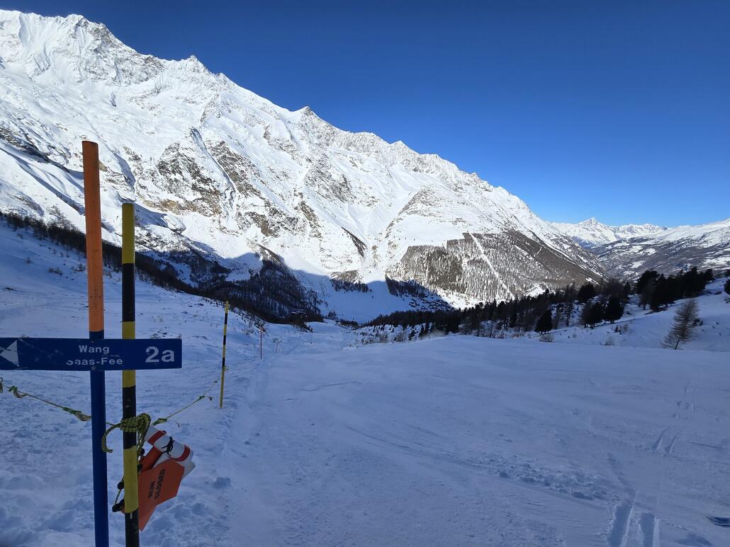 Piste am Plattjen, hart aber griffig.