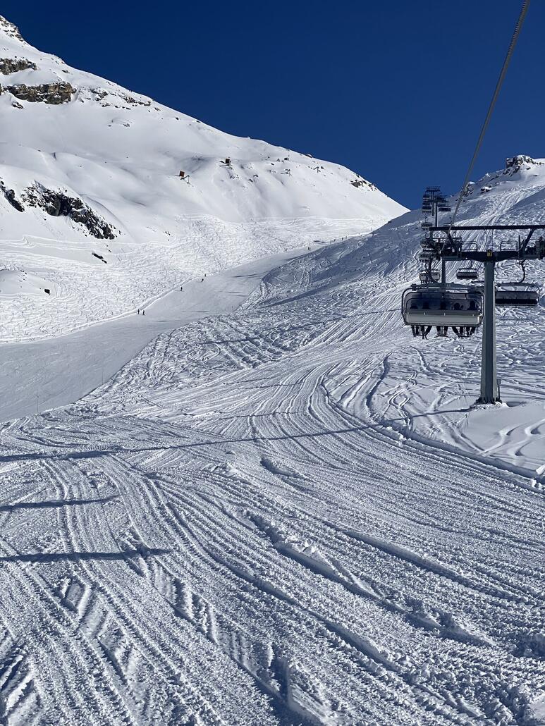 Die rote 5 am Bec Carré ist gut zu fahren, die 6 noch besser.