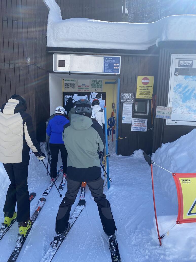 Dichtestress am Cieloalto