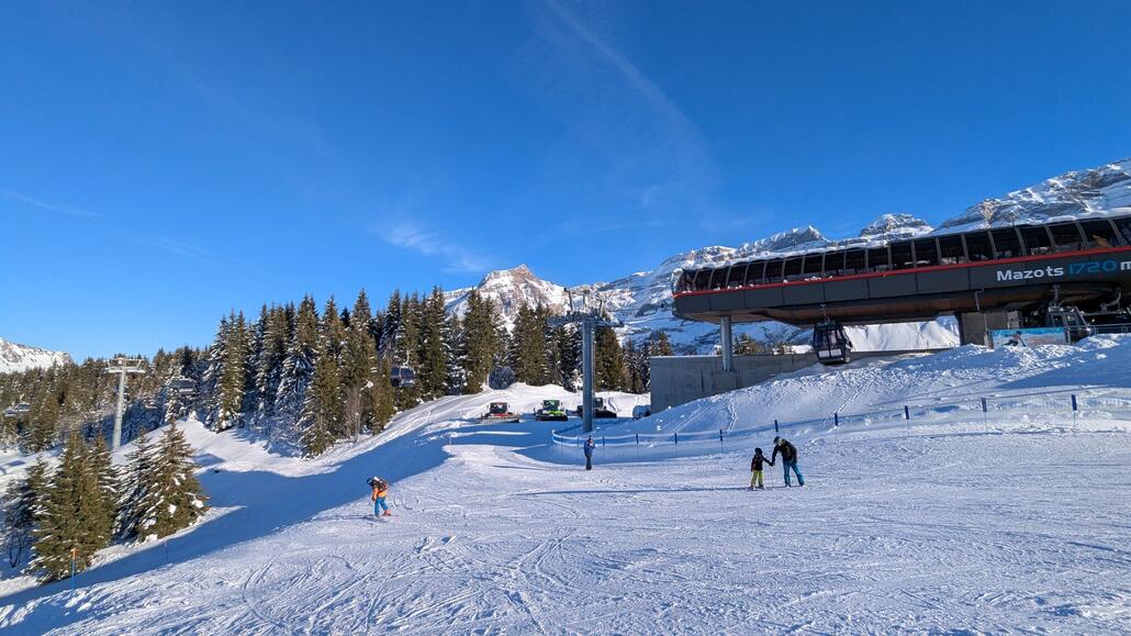 Und wieder zurück auf Les Matzos