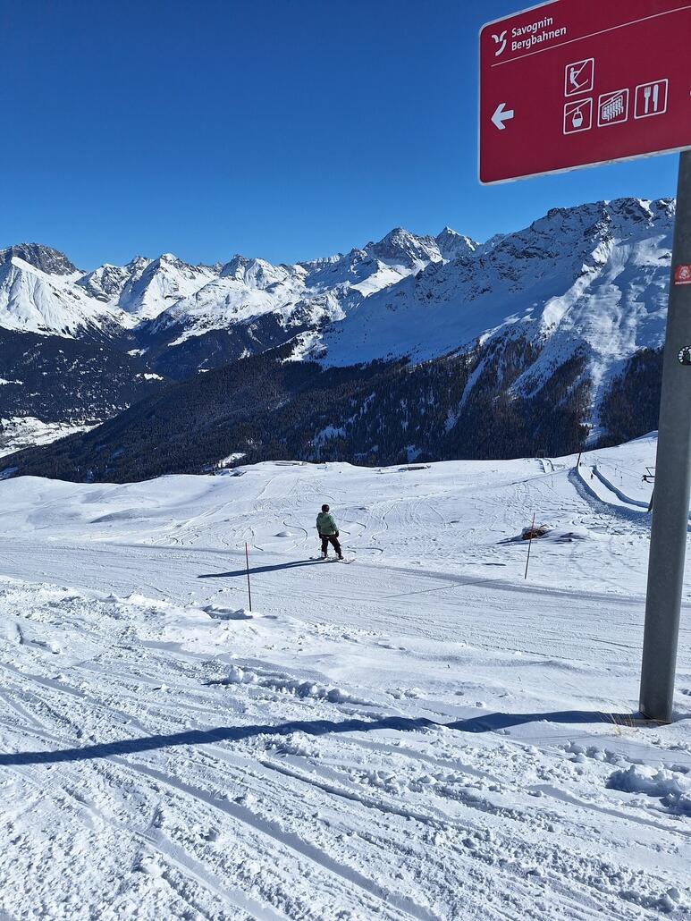 Ausblick von der Naladas - Bergstation