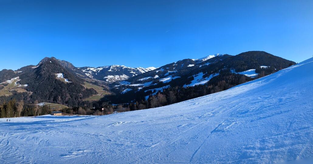 Panorama ins Alpbachtal