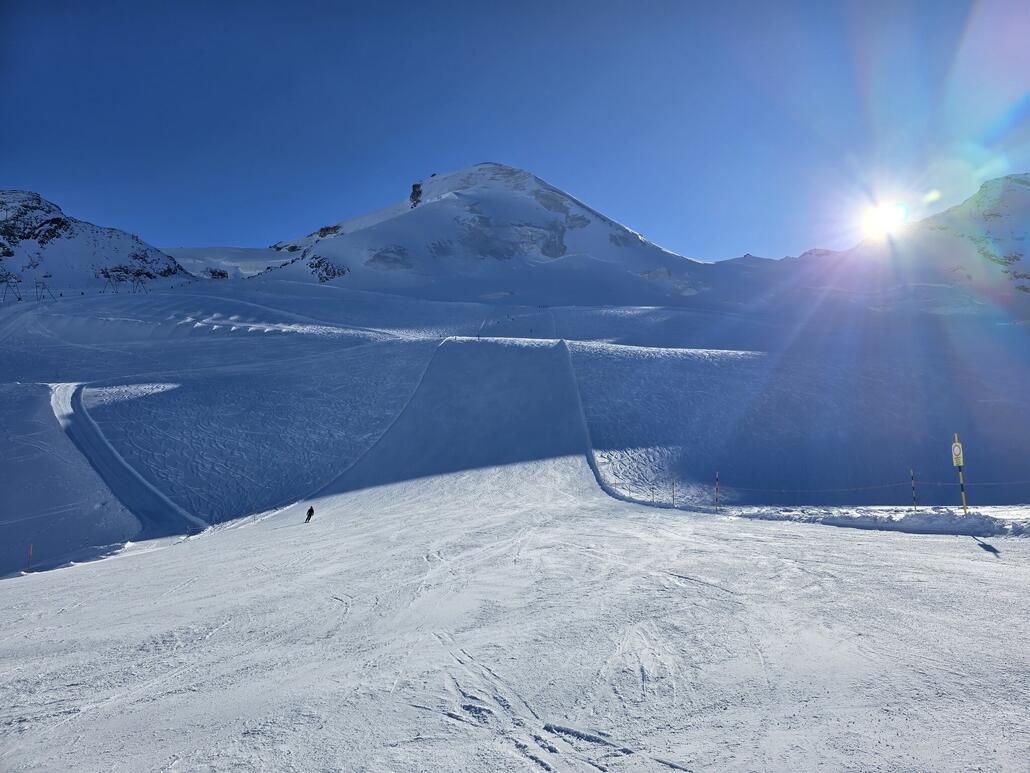 Nachmittags auf dem Gletscher