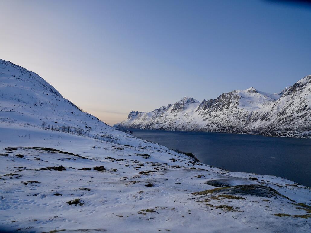mit schöner Aussicht