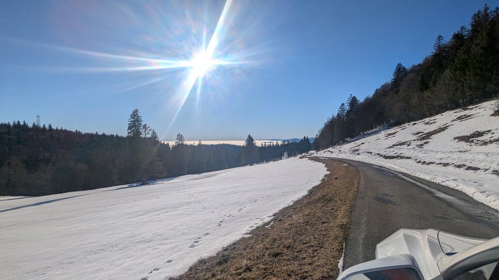 Grenchenberg Pass Straße