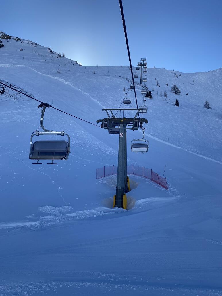 Top Schnee am Fourclaz