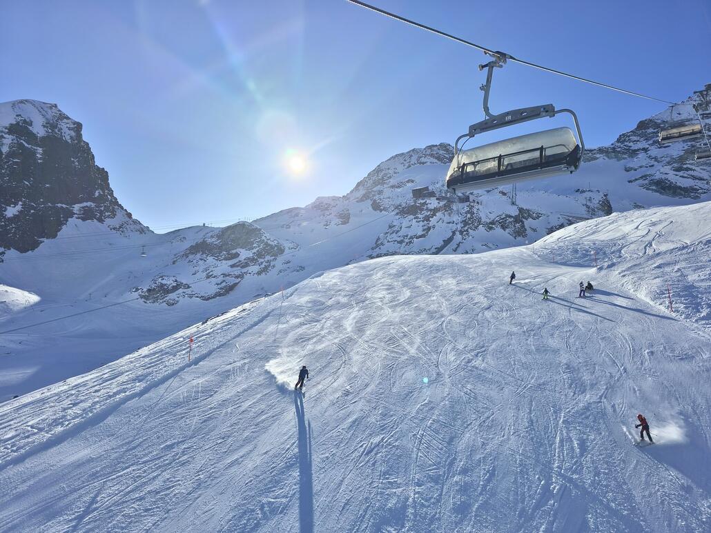 Prachtswetter an der KSB Morenia