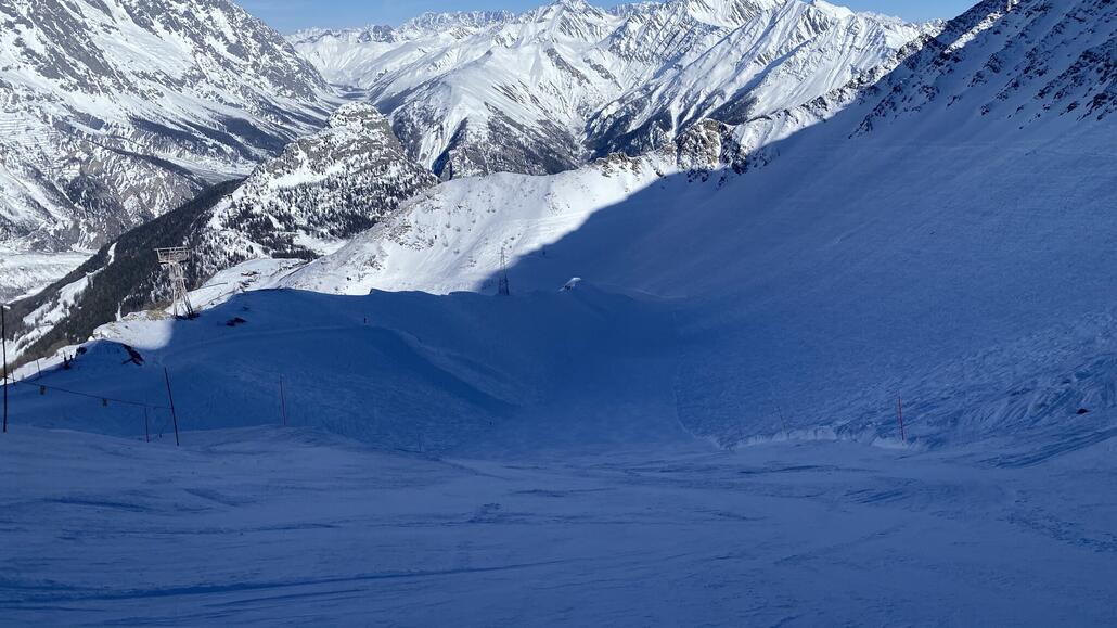 Piste von Youla. Toll.