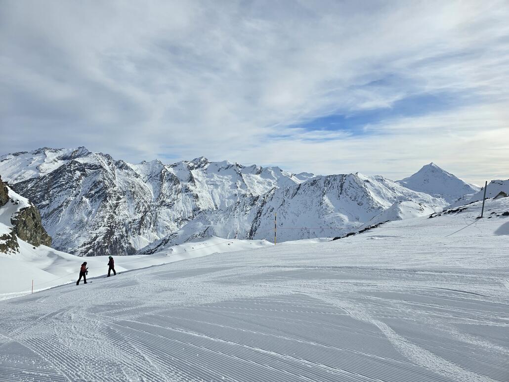 Dito an der Bergstation
