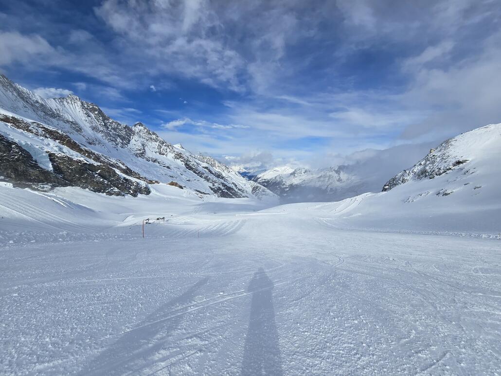 Nachmittags auf dem Gletscher