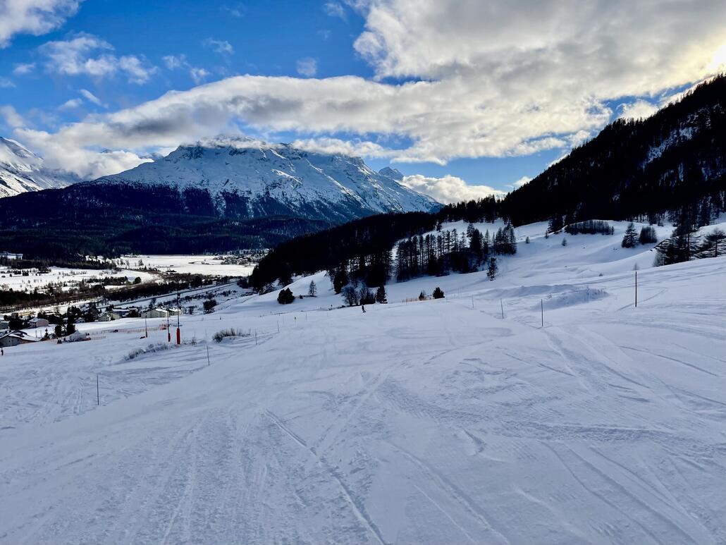 Weiterer Verlauf mit sehr ansprechenden Verhältnissen.