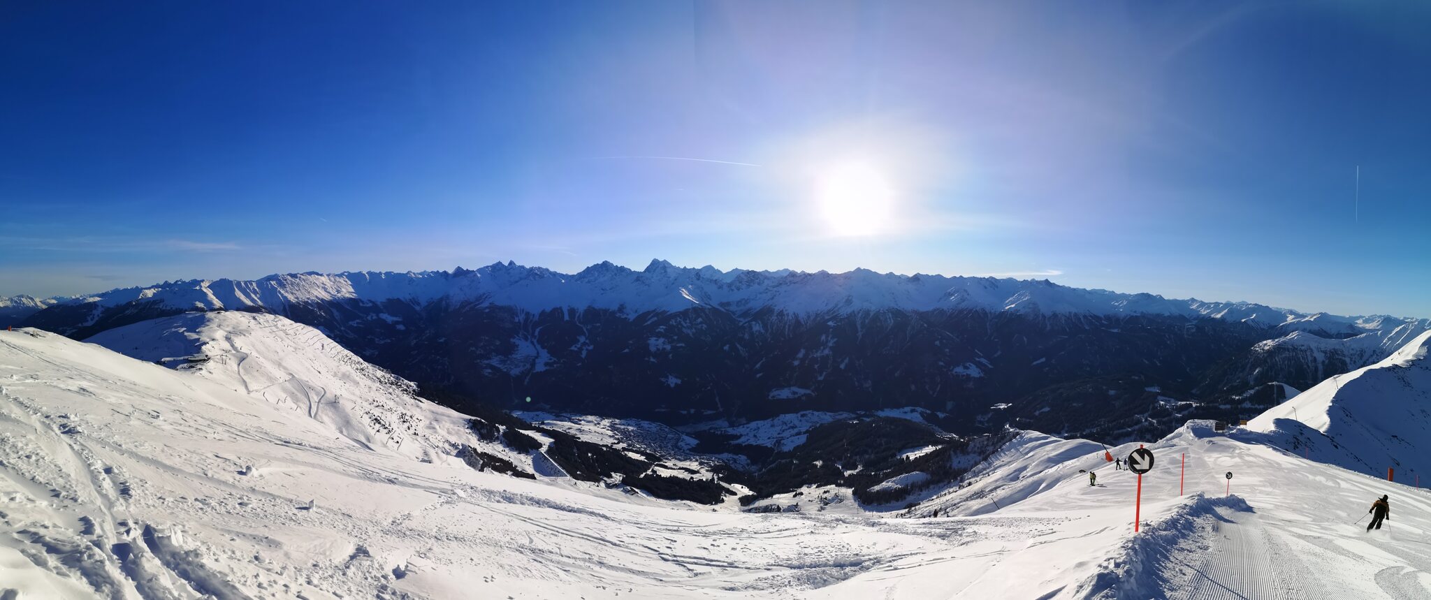 Bergstation Almbahn am Morgen