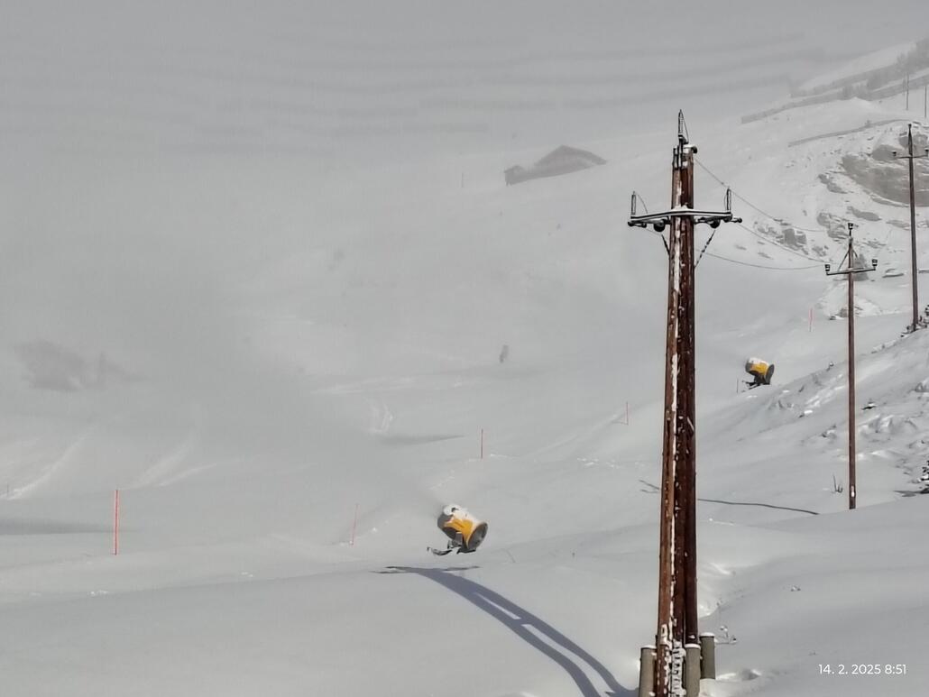 Schnee kommt auch vom Technik