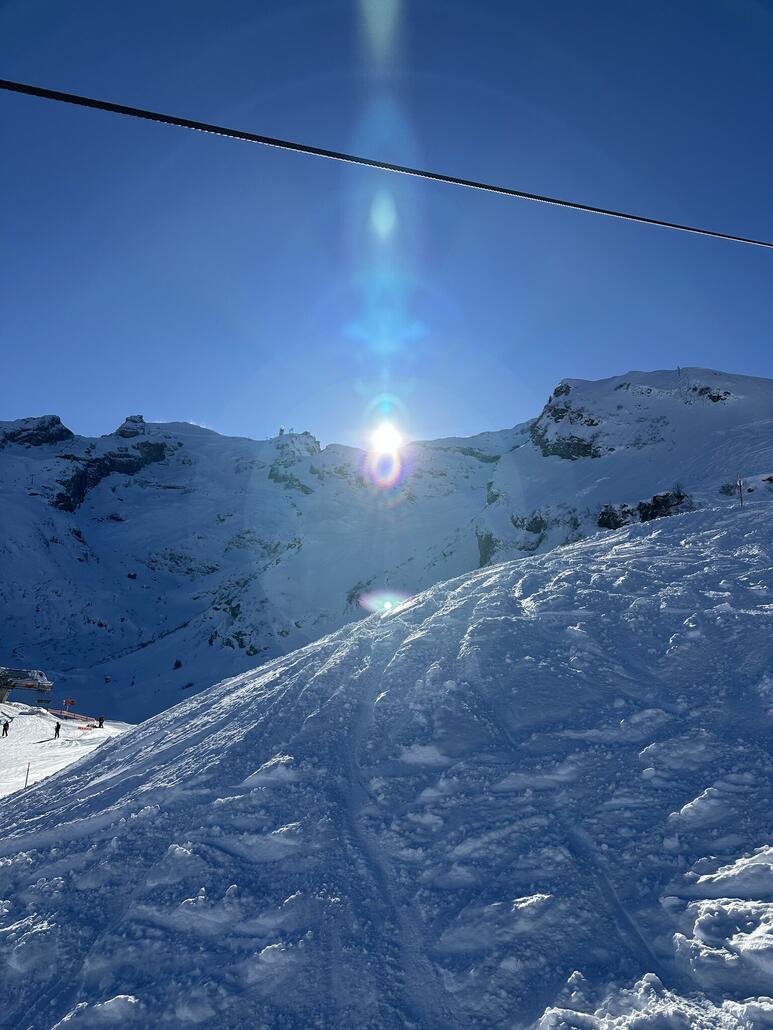 Sonne kommt jetzt schon um ca. 10 Uhr