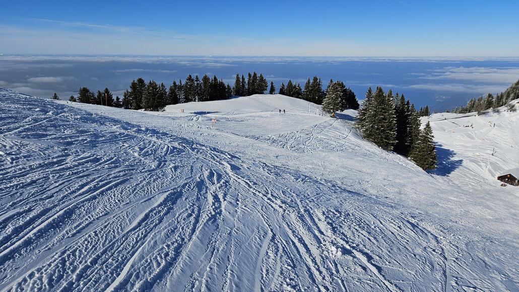 Piste Skilift Rotstock