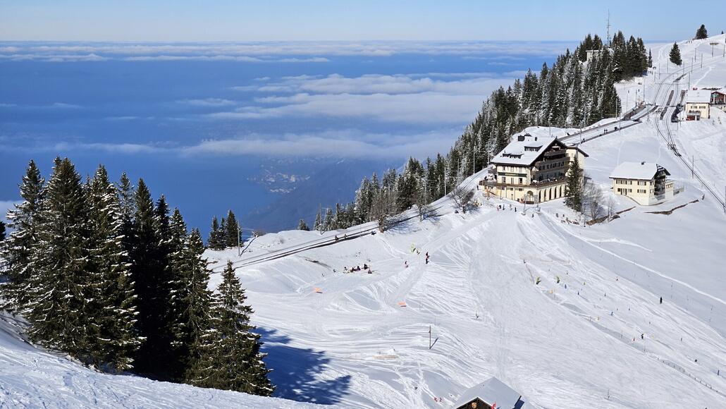 Langsam lichtet sich der Nebel und das richtige Meer kommt zum vorschein