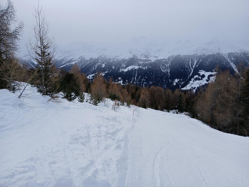 Piste Forêt, eine der besten im Gebiet