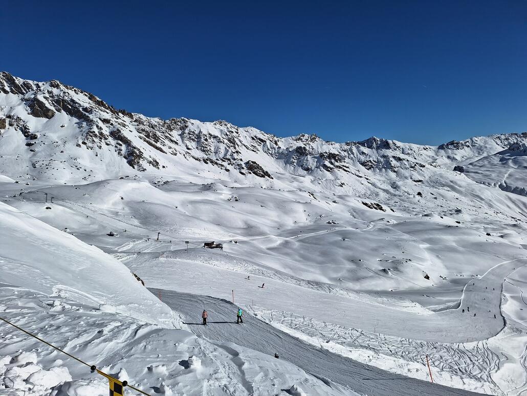 Aussicht vom Schaffürggli auf das Schafcalanda