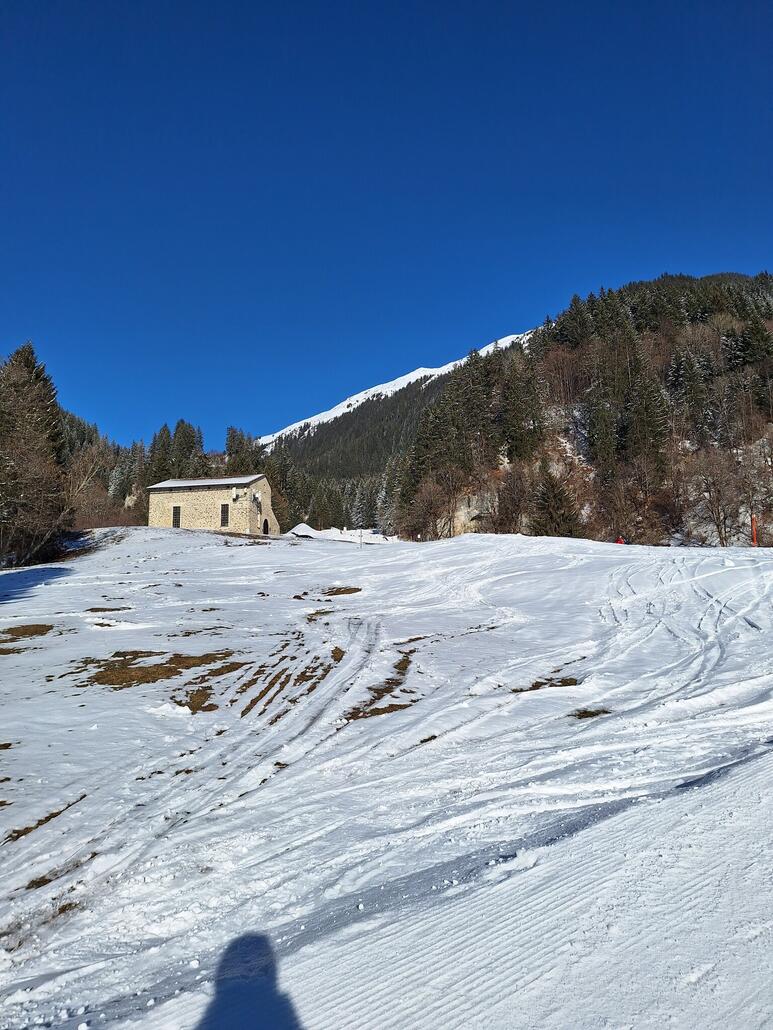 schwarze Piste 10 - Talabfahrt Schlappin