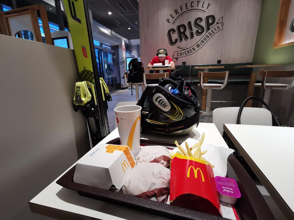 15. Den Skitag beendet man natürlich am besten mit einer zünftigen Mahlzeit ;)