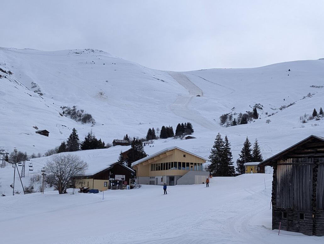 Braune Pisten im Sektor Stein-Wali