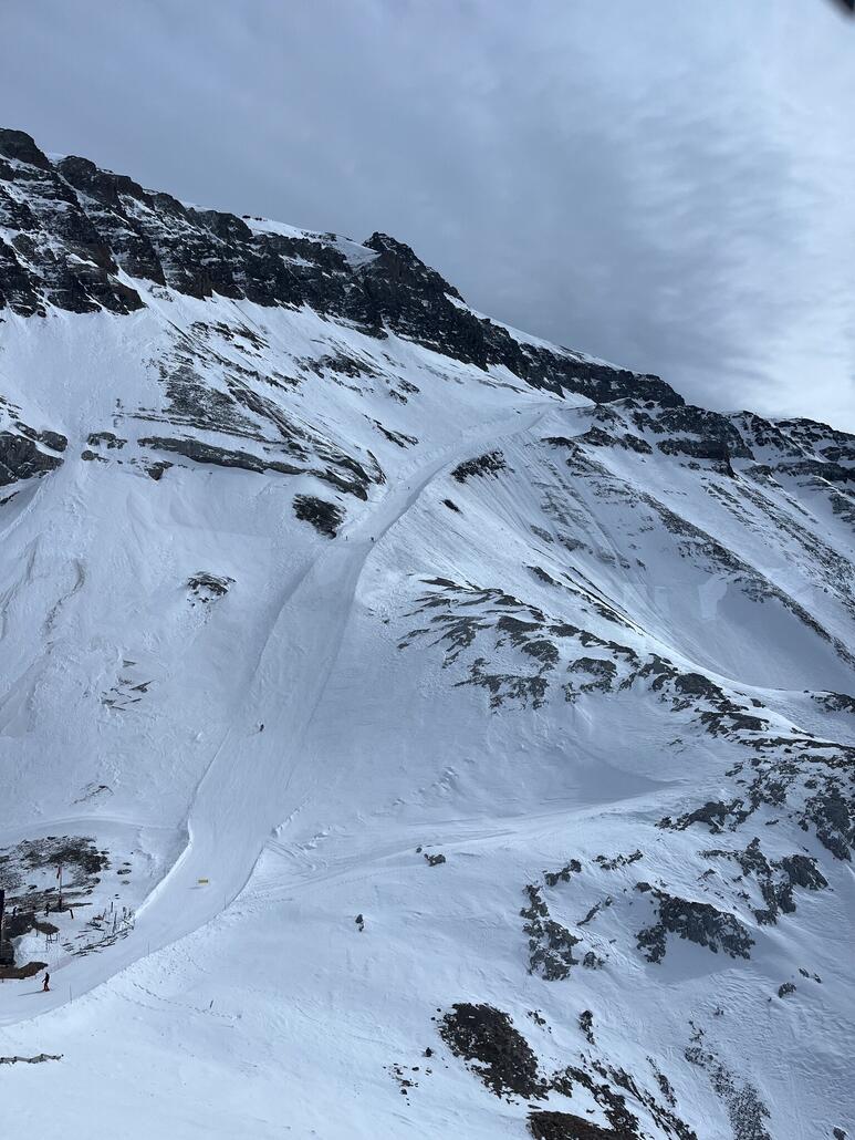 Red Run von der Seilbahn
