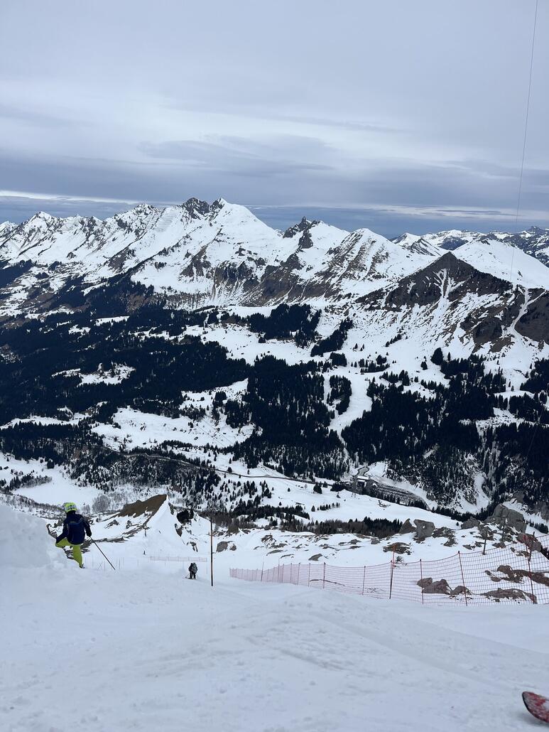 Das andere Ende des Tunnels: kurz vor dem Steilstück