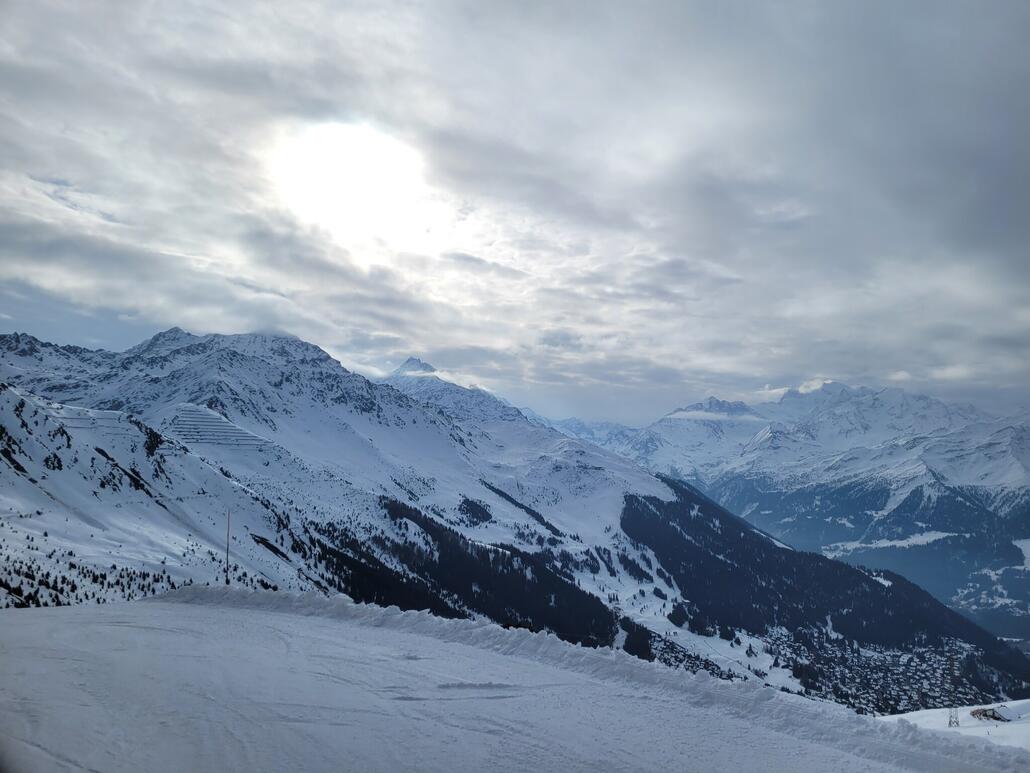 Blick Richtung Verbier