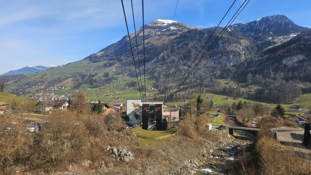 Talstation Zubringer PB im "Frühling"