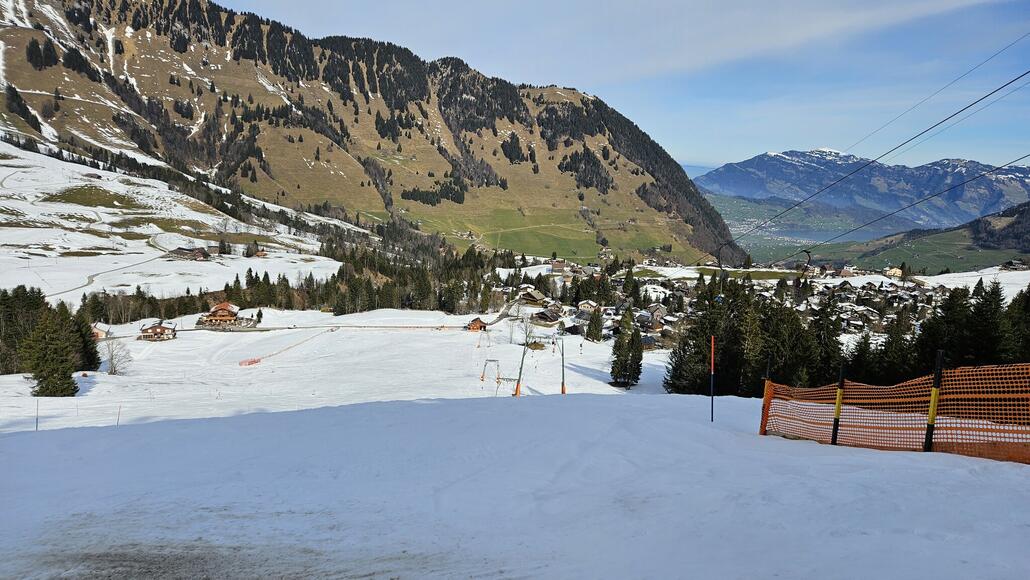 Angekommen an der Bergstation