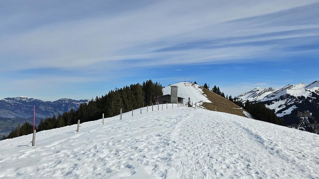 Alter Bergstationssteher Skilift Gummenalp