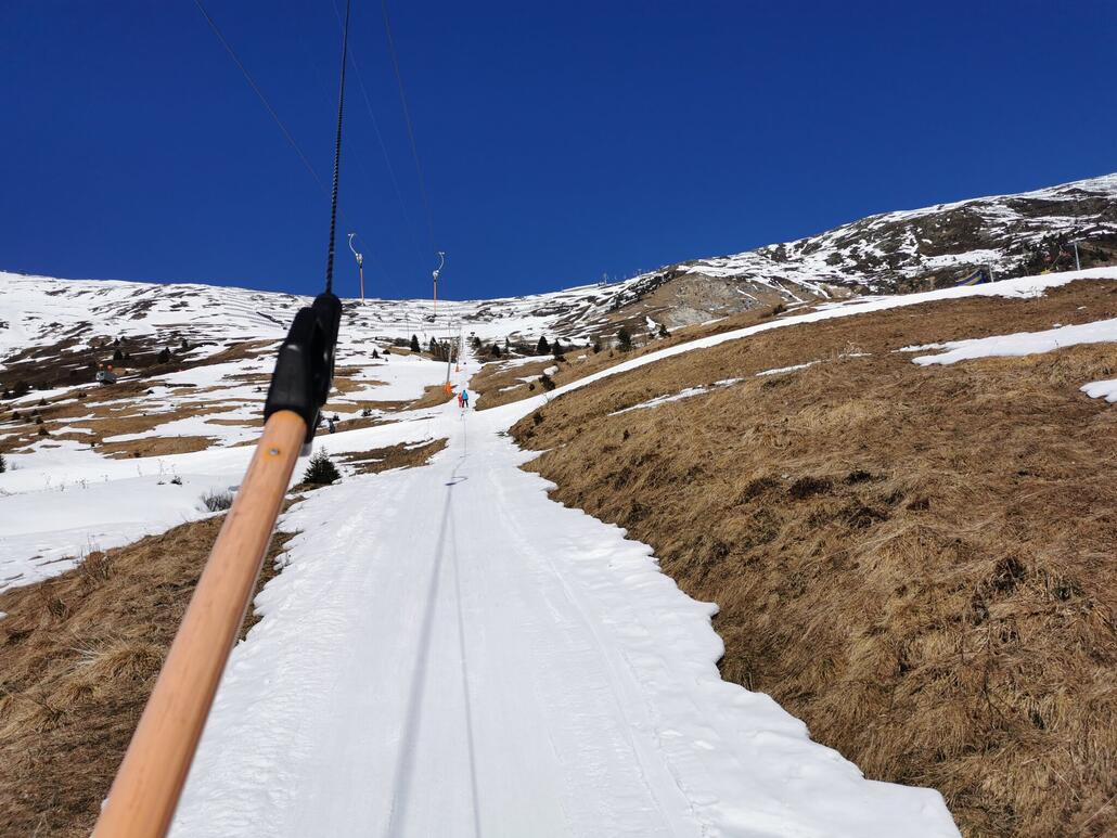 8. Hier gibts auch noch einen netten und ordentlich steilen Schlepper. Den fahr ich natürlich auch.