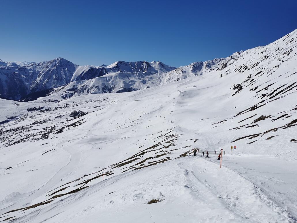 10. Wir arbeiten uns hinüber in Richting Masner.