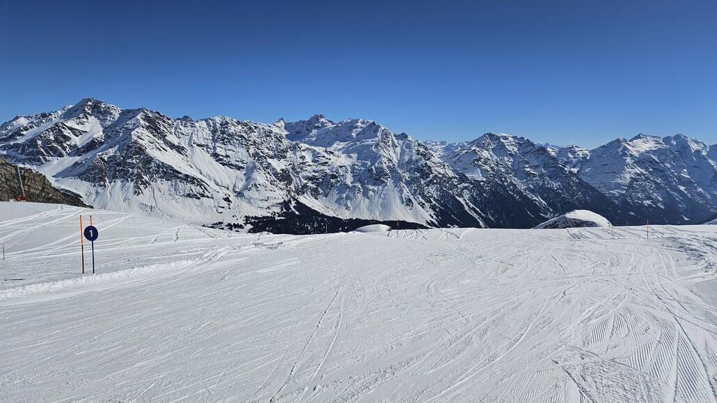 Zurück am obersten Punkt