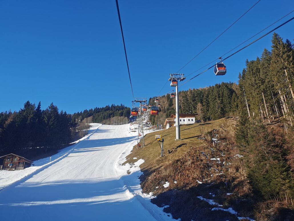 1. Auffahrt mit Hochzillertal 1.