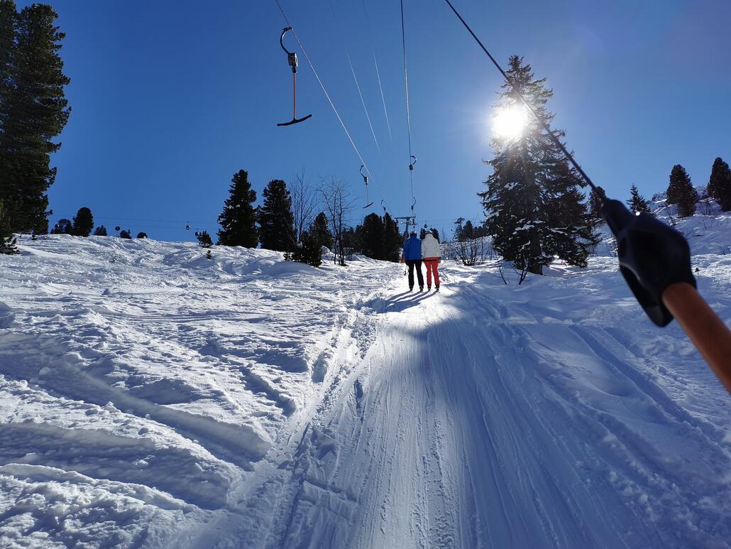 11. Pfaffenbühel 2. Ein schöner steiler Dieselschlepper. Hier fahr ich öfter.