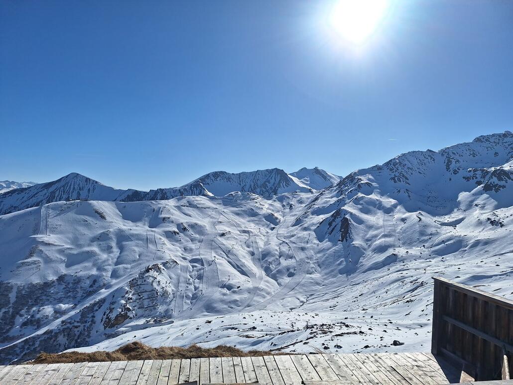 Blick vom Plansegg zum Bereich Lazid - Scheid.