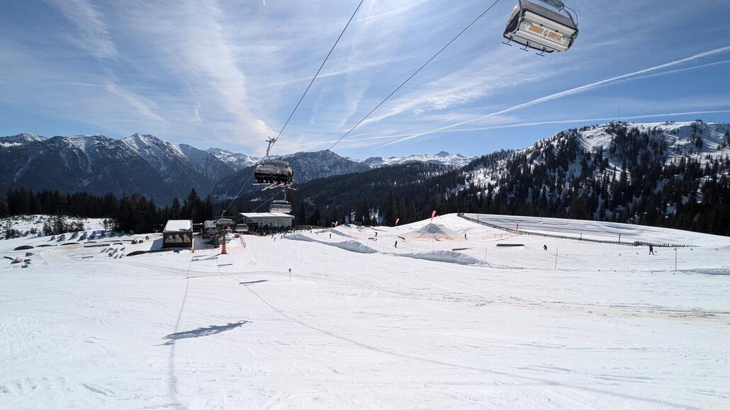 Hier einiges los, mehr als in den anderen Gebieten heute.