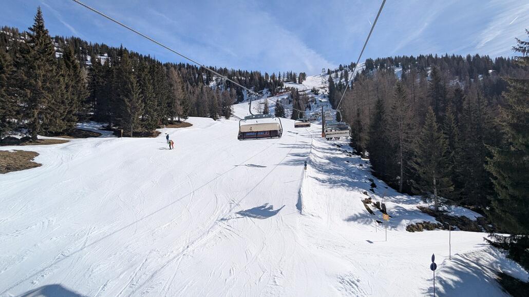 Highliner Sektion 2 in Richtung Zauchensee