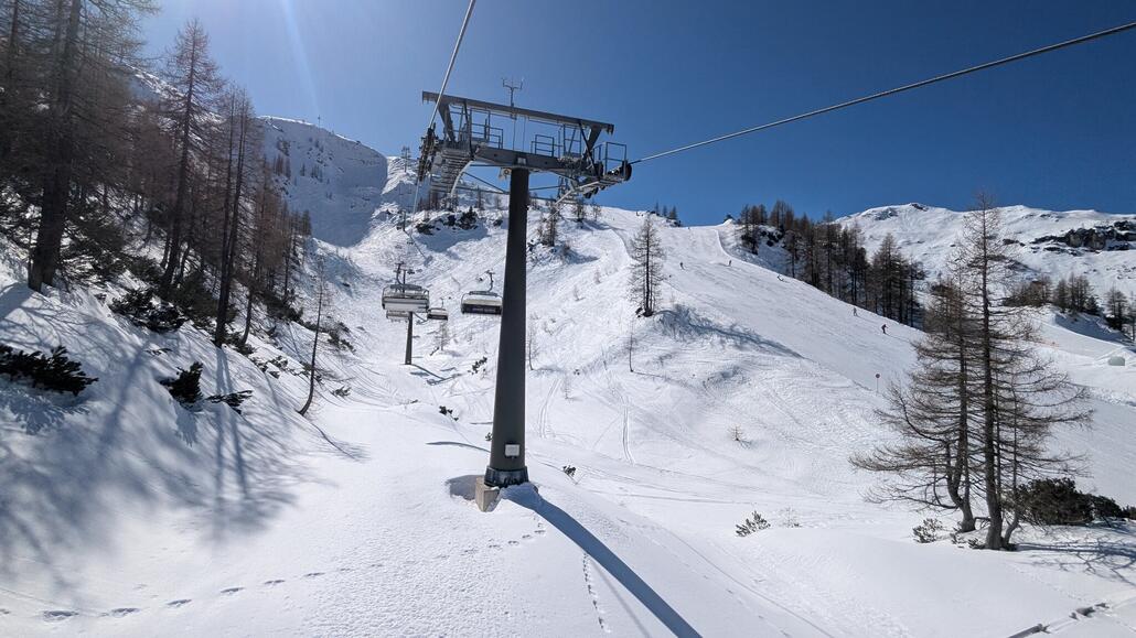 Mögliche Gelände Varianten unter der Gamskogelbahn II