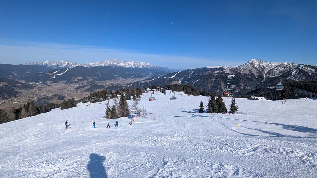 Bei den ganzen Star- und Space-Jets in Flachau