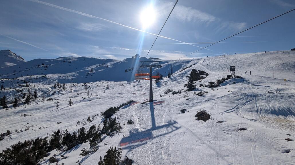 Starjet 3, Ankunft 15:15. Noch eine Stunde Zeit!